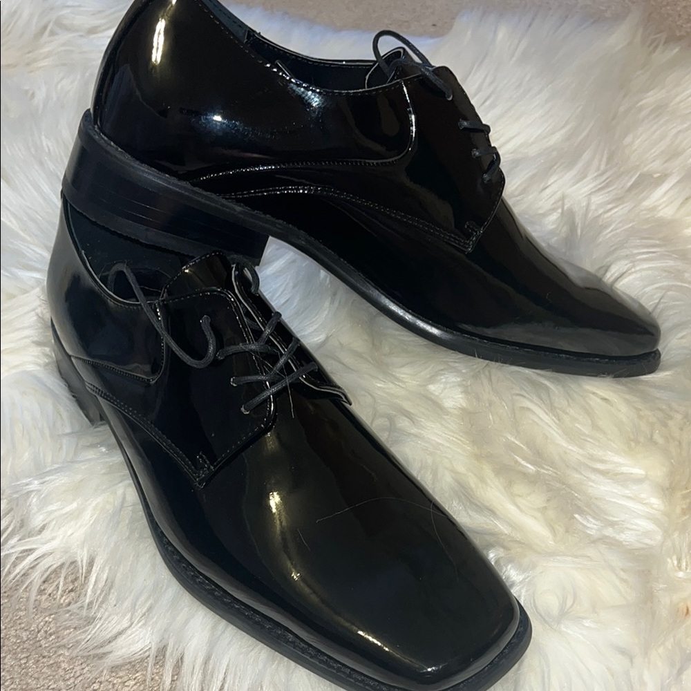 Stafford Men's Black Shoes - Picture 6 of 6